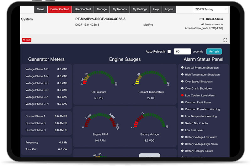 Power Link Modbus Dashboard