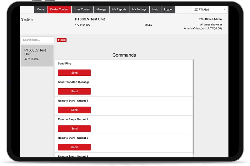 Power Link Commands